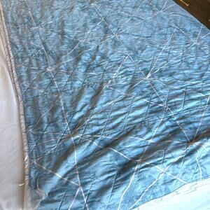 Reversible full size bed comforter thin plus two pillowcases